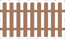 Баннерная cетка «Штакетник» Баннерная cетка «Штакетник»