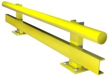 Отбойник прямой металлический для защиты стен КС-1 Отбойник прямой металлический для защиты стен КС-1