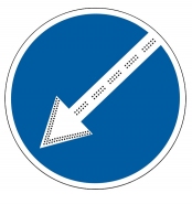 Знак 4.2.1, 4.2.2, 4.2.3 , D 900 Знак 4.2.1, 4.2.2, 4.2.3 , D 900