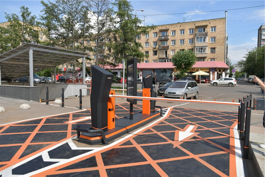 Организация въезда и выезда в подземных паркингах