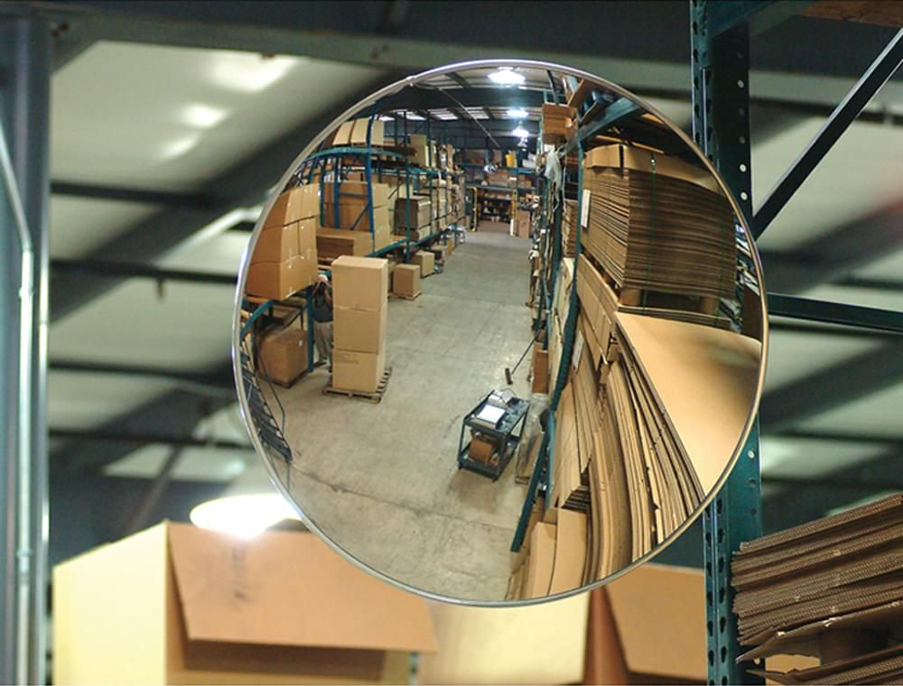 Зеркало круглое сферическое для помещений