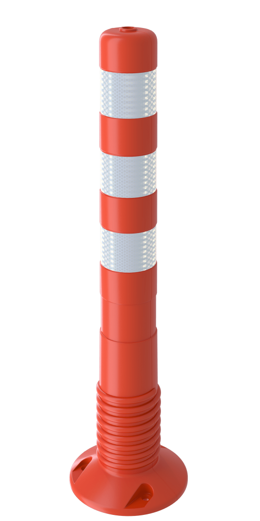 Гибкий разделительный столбик для ограждения парковки Гибкий разделительный столбик для ограждения парковки