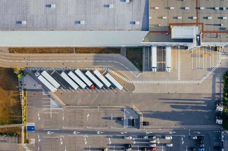 Организация дорожного движения на территории распределительного центра