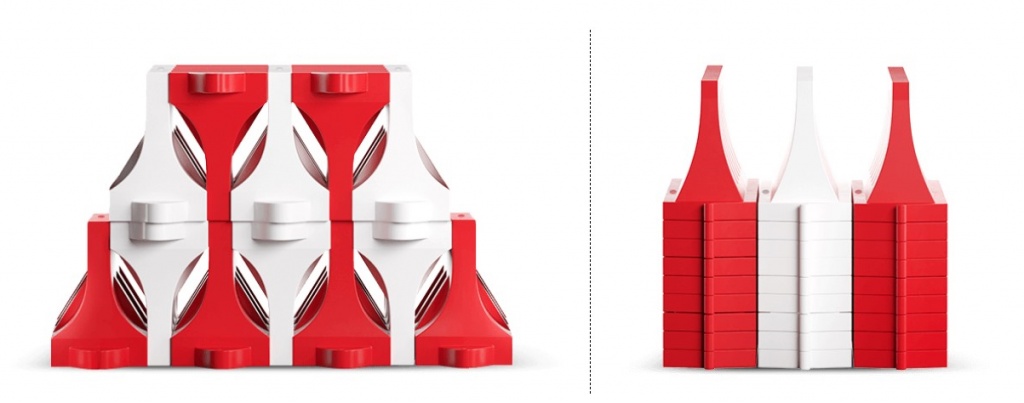 Стандартные и вкладывающиеся пластиковые барьерыСтандартные и вкладывающиеся пластиковые барьеры