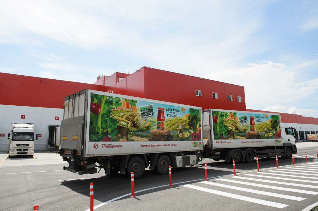 Парковочное оборудование для логистических центров