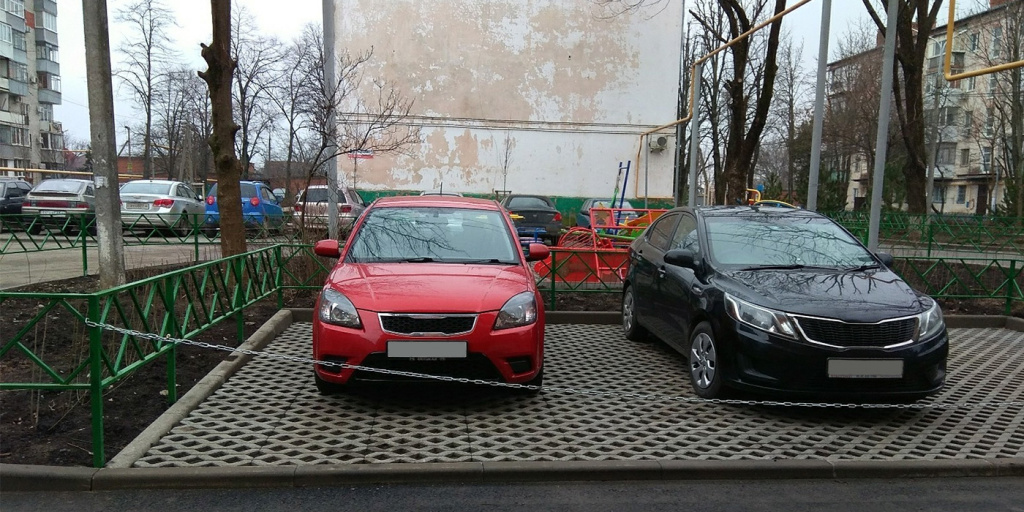 Как можно законно установить ограждение парковки во дворах и на ...