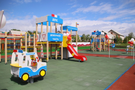 Детский автогородок – езда по взрослым правилам