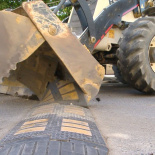 Утилизация лежачих полицейских