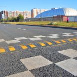 Лежачий полицейский: резиновый или композитный?