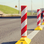 Делиниатор как средство против нарушения правил дорожного движения