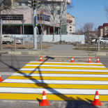 Дорожная разметка. Нанесение дорожной разметки